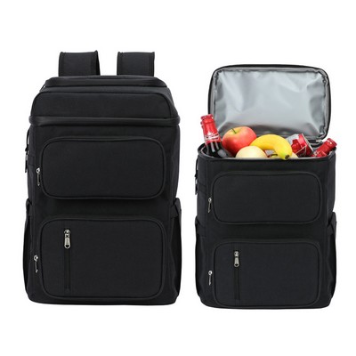 Black Insulated Cooler Bag