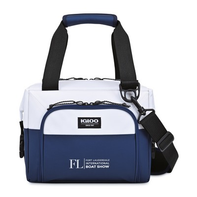 Igloo® Seadrift™ Snap Down 12 Can Cooler - Navy-White