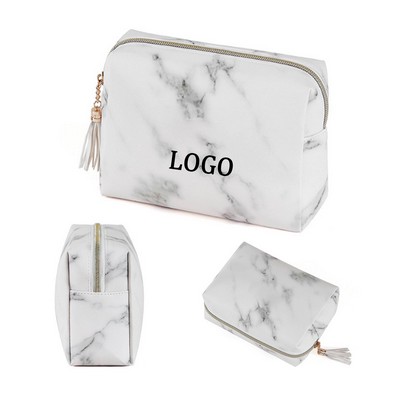 Marble Pattern Cosmetic Bag