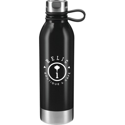 Perth Single-Walled Stainless Steel 25oz Sports Water Bottle