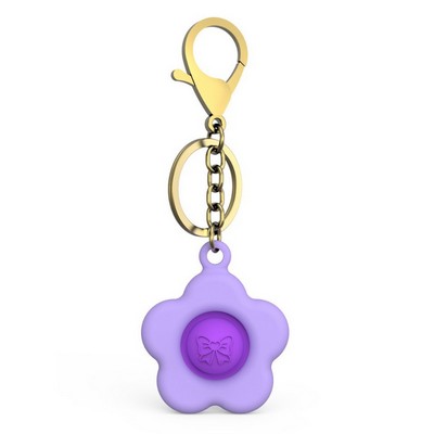 Finger bubble key ring