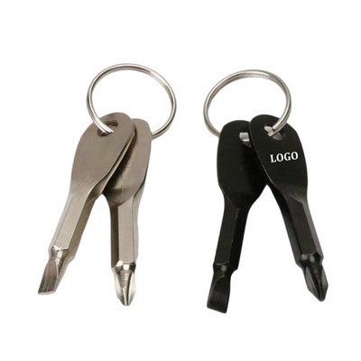 Mini Portable Screwdriver w/ Key Chain