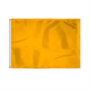 2.5'x3.3' Nylon Yellow Beach Safety Flag - Caution Signal