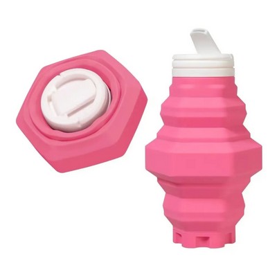 500ml Silicone Collapsible Sports Water Cup