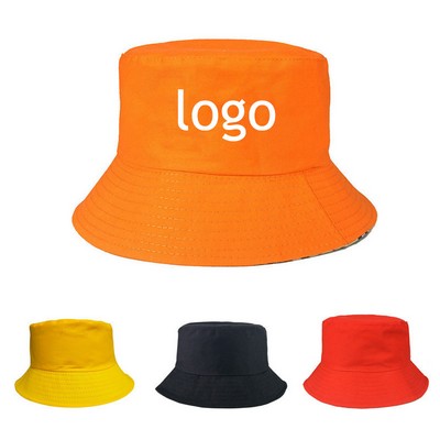 Custom Advertising Polyester-Cotton Bucket Hat (children)