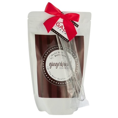 Cookie Kit with Whisk in Resealable Bag - Gingerbread Cookie