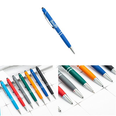 Pure Stylus Pen/Comfort Stylus Pen/ Rubberized Aluminum Pole Stylus Pen