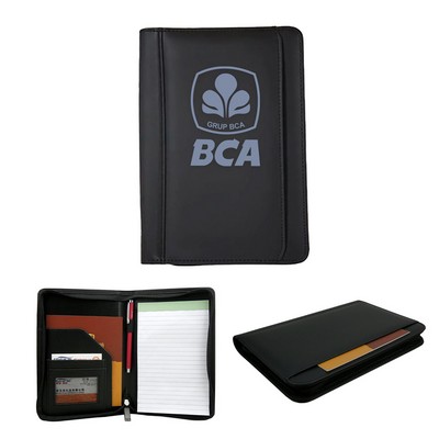 Burbank Junior Padfolio With Zipper Closure