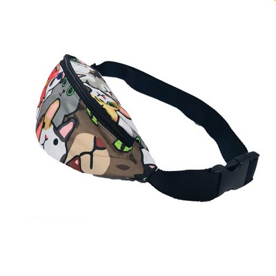 Children's Full Color Printed Fanny Pack