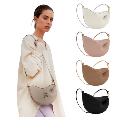 Dermis Genuine Leather Crossbody Shoulder Bag