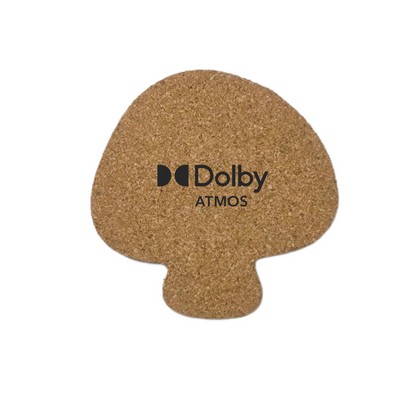 Mushroom Shaped Cork Coaster