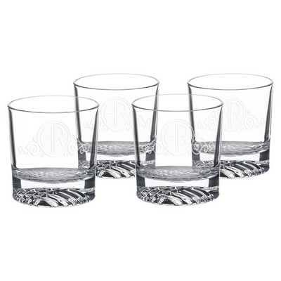 Round Rocks Glasses in Gift Box, Set of 4