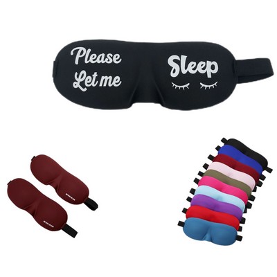 3D sleeping Eye Mask with Nose pad