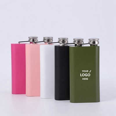 Stainless Steel Hip Flask 6 Oz