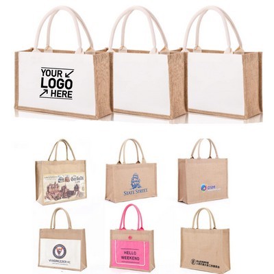 Burlap Tote Bags