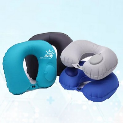 Portable Inflatable Travel Neck Pillow