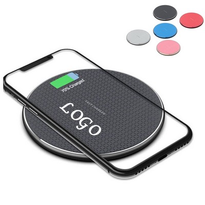 Travel Business Portable Desktop Circular 10W Wireless Charger