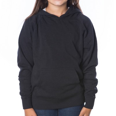 Independent Trading Company Youth Lightweight Special Blend Raglan Hooded Pullover