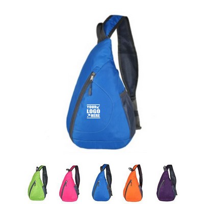 Foldable Hiking Crossbody Sling Backpack