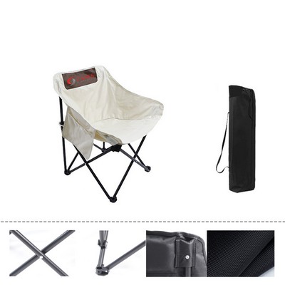 Deluxe Folding Chair Moon Chair w/Carrying Bag