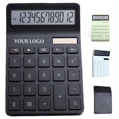 Desktop Calculator 12 Digit with Solar Power