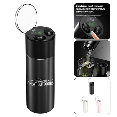 14oz Thermos Tumbler with Wireless Headphones