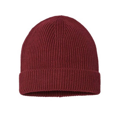 Atlantis® Headwear Andy Sustainable Fine Rib Beanie