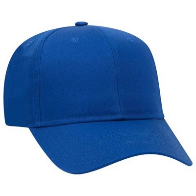 Otto Mid Profile Cotton Blend Twill Baseball Cap