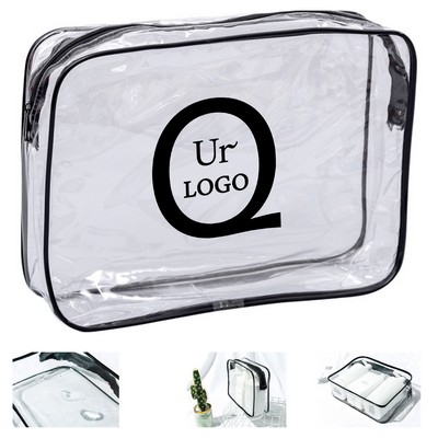 Transparent Pvc Cosmetic Bag