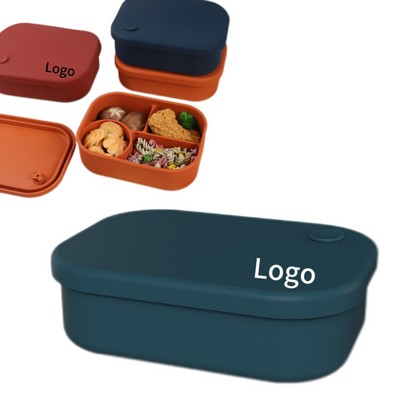 Silicone Lunch Box Can Be Microwaved