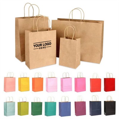 Eco-Friendly Kraft Paper Shopping Tote Bag for All Uses