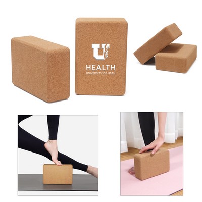 Natural Cork Yoga Block