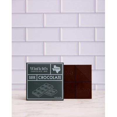 Square Dark Chocolate Bar