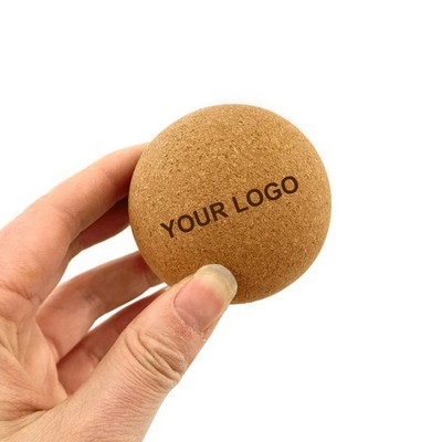 Cork Massage Lightweight Lacrosse Ball for Yoga Therapy