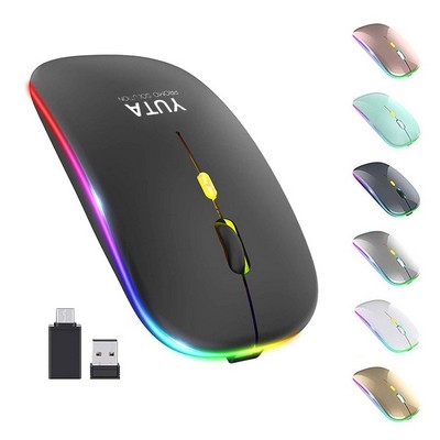 Rechargeable Slim Silent Mobile Optical Office LED Mouse