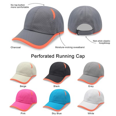 Perforated Running Cap