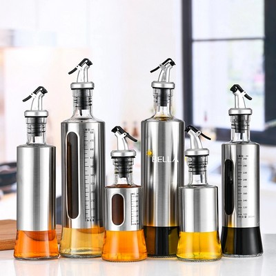 Oil And Vinegar Bottles Cruets Dispenser