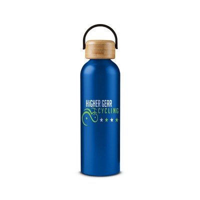 Prime Line 24oz Vigor Aluminum Bottle With Bamboo Lid