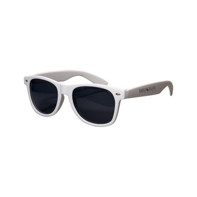 Prime Line Rubberized Finish Fashion Sunglasses