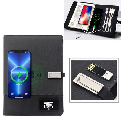 Usb Flash Drive Wireless Charging Notebook