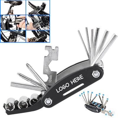 Bike Repair Tool Kits 16 In 1