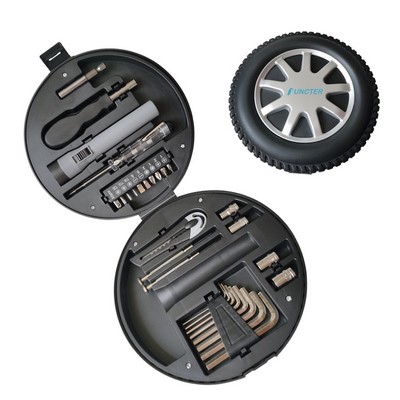 29 in 1 Household Tire Wheel Shape Tool Set