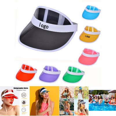 Unisex Candy Color Sun Visors Hats