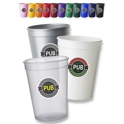 Plastic Stadium Cups - 12 oz