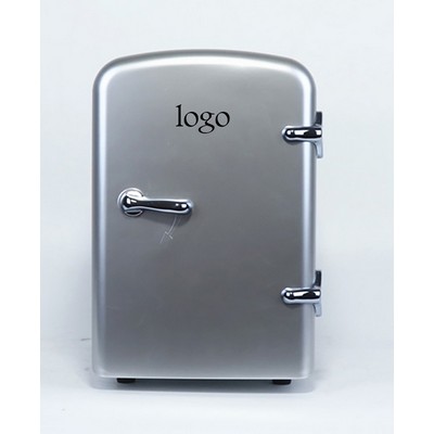 4 Liter/6 Can Mini Fridge Personal Refrigerator MOQ1PC