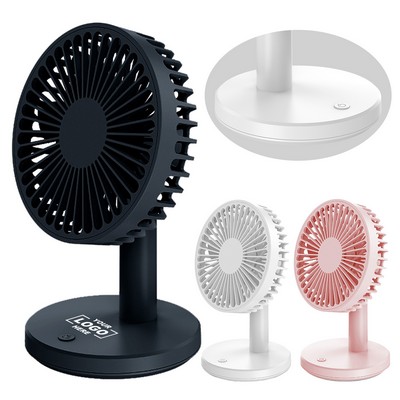 Portable USB Mini Desk Fan with Stand