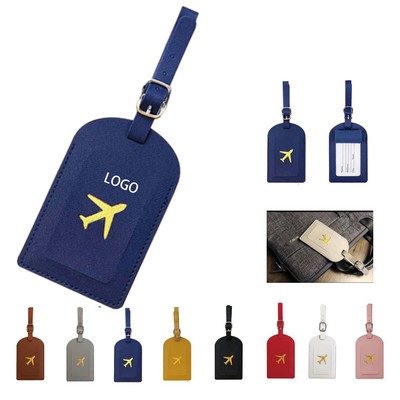 Pu Luggage Tags For Secure Travel