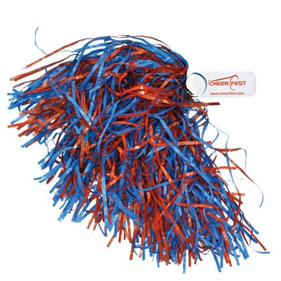 750-Streamer Solid Paddle Handle Pom Poms