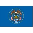 3'x5' Utah State Nylon Outdoor Flag - Style C