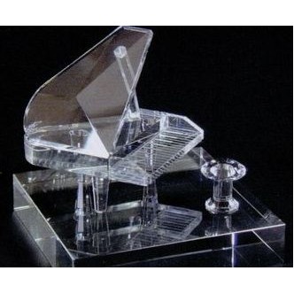 Optic Crystal Piano Set Award